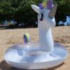 XL Schwimmreifen "Glitzer Pony" Style – Bild 2