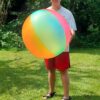 XL Wasserball "Neon" ~67 cm aufgeblasen – Bild 3