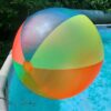 XL Wasserball "Neon" ~67 cm aufgeblasen – Bild 6