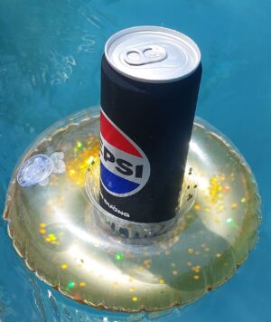 Glitzer Getränkehalter 3 Stk Paket Gold
