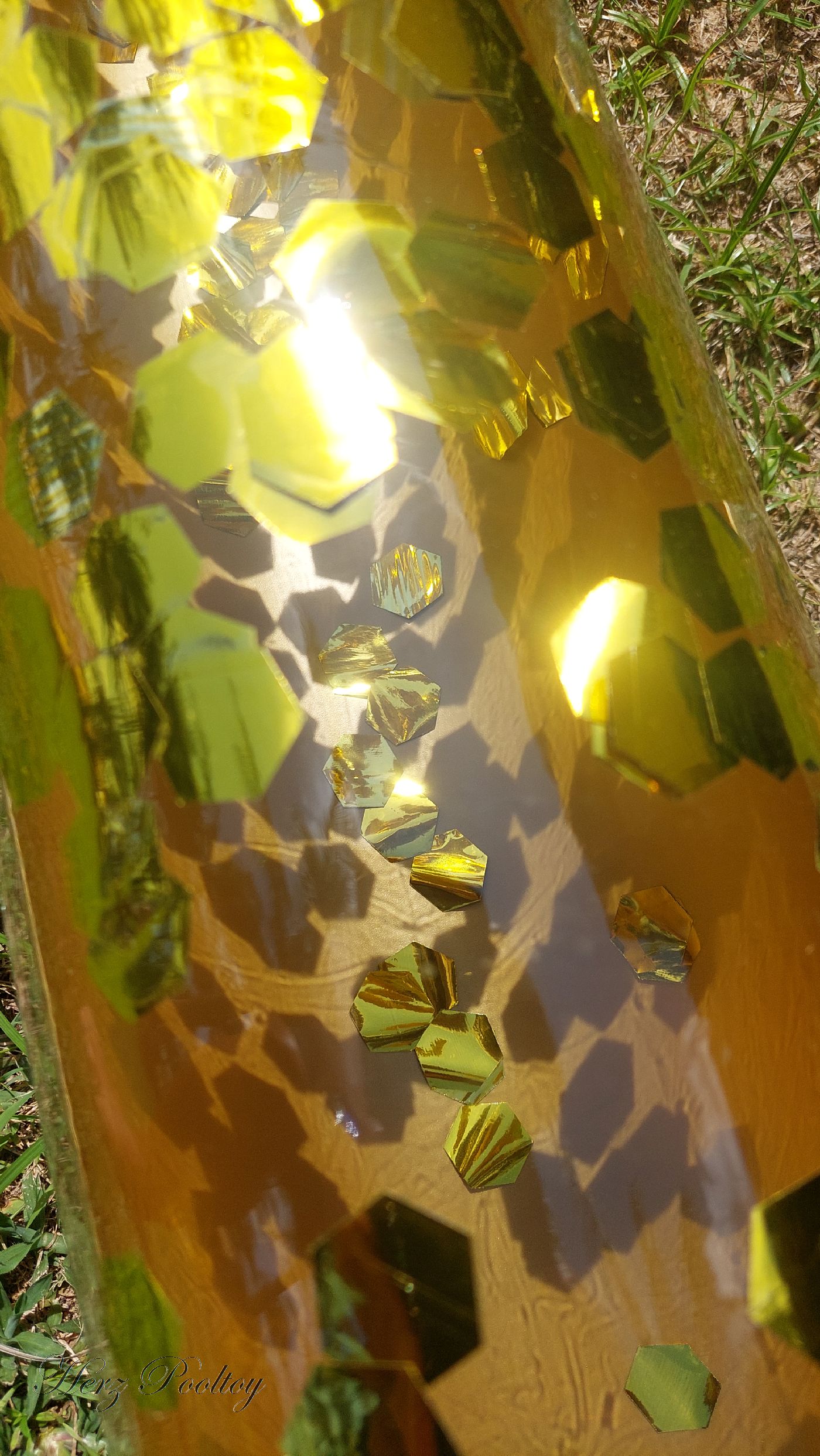 Aufblasbare Poolnudel "Glitzer" Style – Bild 5